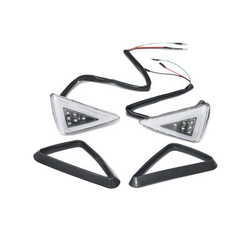 Flush Mount Fairing Indicators With DRL | MOTOHAWK