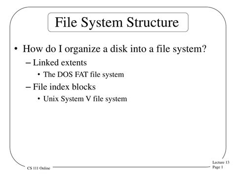 Image result for File System Structure