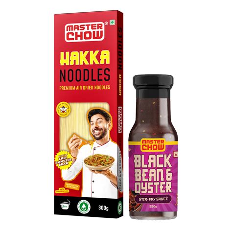 Black Bean Noodle Duo – MASTERCHOW