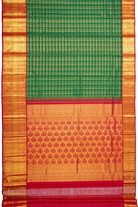 Green Kanchipuram Silk Saree