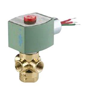 Buy ASCO EF8 Solenoid Valve, 3-8", 200 psi wog, 3-2-Way NC Valve, 120 ...