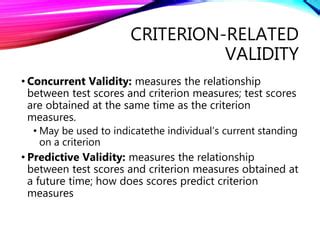 Image result for Criterion-Related Validity Examples