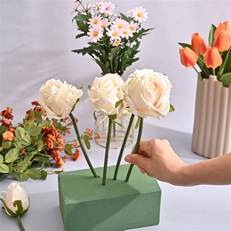 Buy GlyinnHe 8 PCS Floral Foam Bricks Wet Green Florist Styrofoam ...