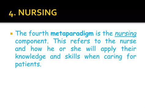 Metaparadigm of Nursing Theories | PPTX