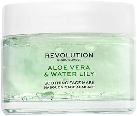 Buy Revolution Skin Aloe Vera & Water Lily Soothing Face Mask,50 ml ...