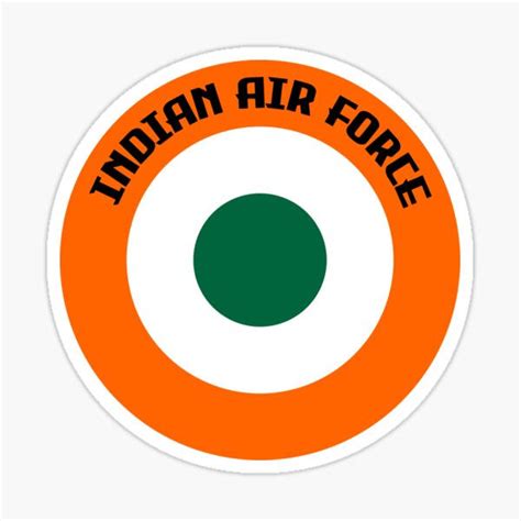 Indian Air Force Roundel Sticker | Stickerfever.in