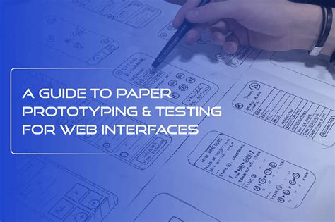 User Testing Paper Prototypes 的图像结果