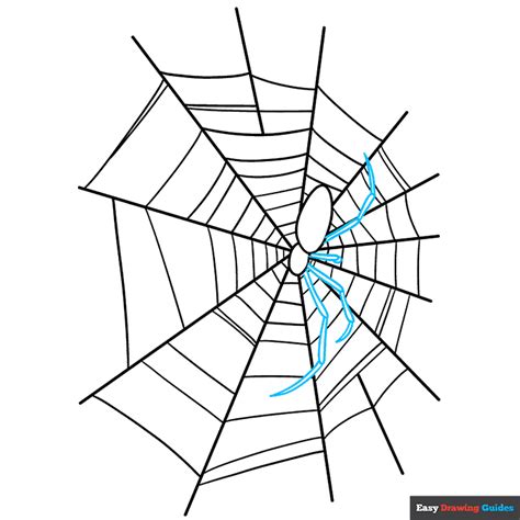 How to Draw a Spider Web with Spider - Really Easy Drawing Tutorial