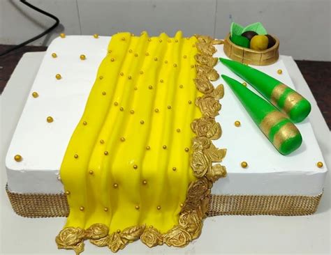 Order Haldi Ceremony Cake | Haldi Cake Design | Yummycake