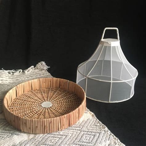 Hand Woven Fruit/Vegetable/Chapati/Breads Serving Dustproof Baskets In ...