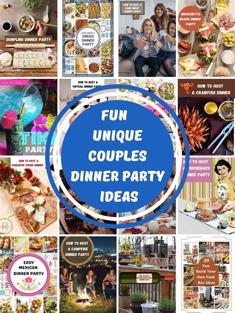 Fun & Unique Couples Dinner Party Ideas & Themes - Intentional Hospitality