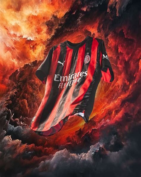 AC Milan 2025/26 Home Jersey (Fan Version) – Champions Kit