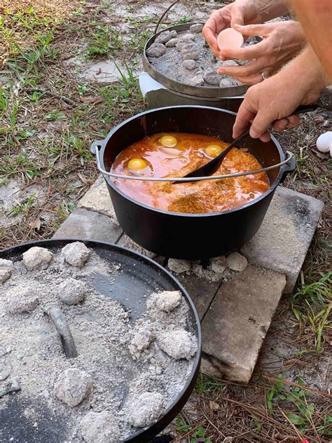 Campfire Dutch Oven Cooking, 7200 Battlefield Parkway, Bushnell, FL, 24 ...