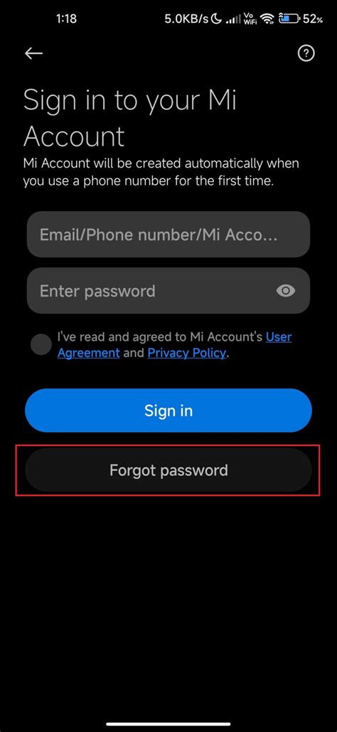 Id.mi.com Forgot Password 的图像结果