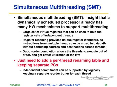 Image result for SMT and CMP Multithreading in Computer Architecture