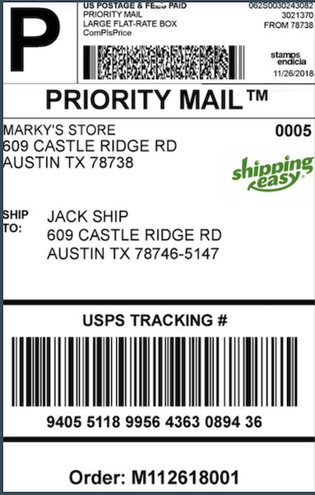 Image result for PDF USPS Label