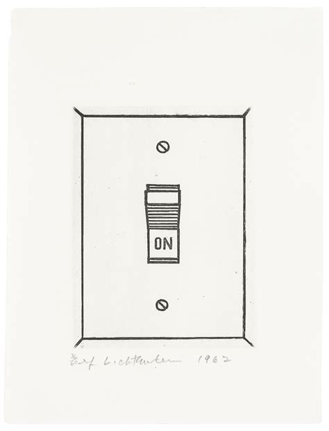 ROY LICHTENSTEIN (1923-1997), On, from the International Anthology of Contemporary Engraving ...