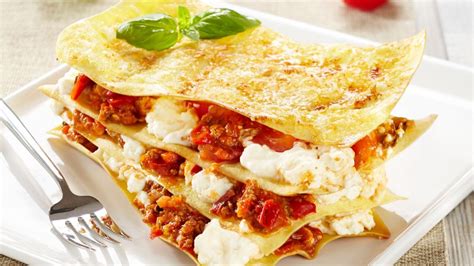lasagnes à la ricotta