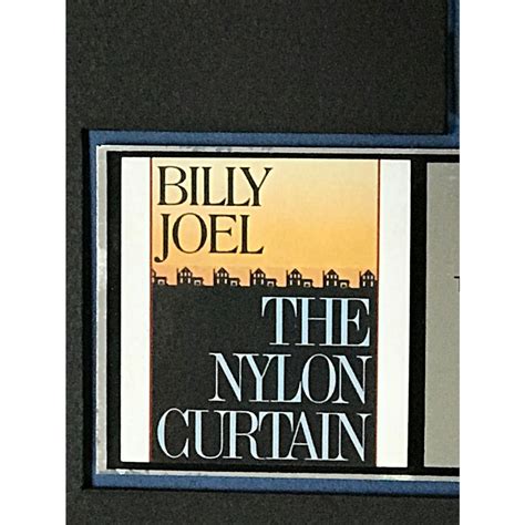 musicgoldmine.com - Billy Joel The Nylon Curtain RIAA Platinum Album ...