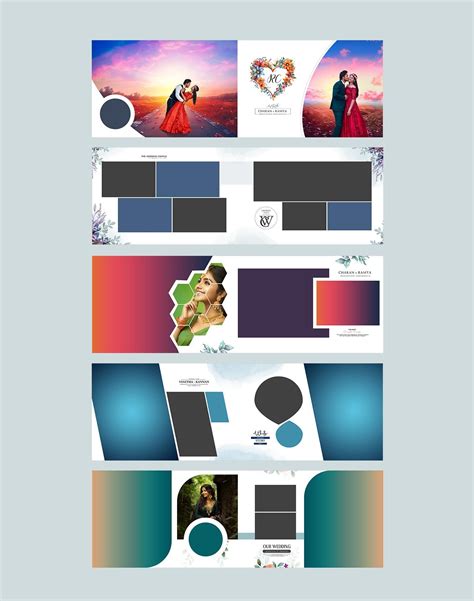Wedding New Album Designs 12x36 5 PSD Only - RC Design