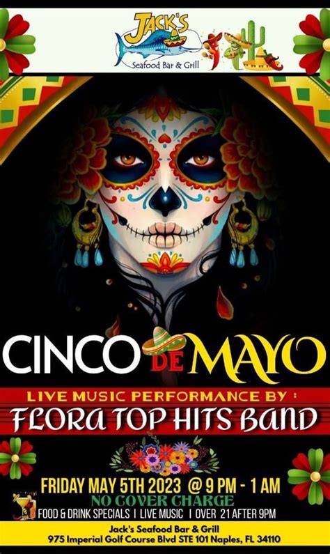Cinco de Mayo at Jacks feat. FLORA Top Hits Band, Jack's Seafood Bar ...