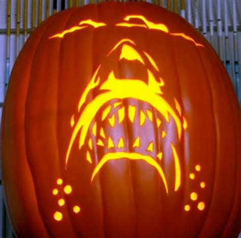 Shark Pumpkin Carving Template - Printable And Enjoyable Learning