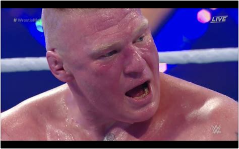 WTF is wrong with Brock Lesnar's teeth? 🤢 /r/trypophobia : r/WWE