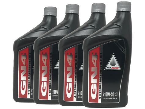 Honda Genuine OEM GN4 Motorcycle 10W-30 Oil 08C35-A131M02 - 4 Pack - Walmart.com