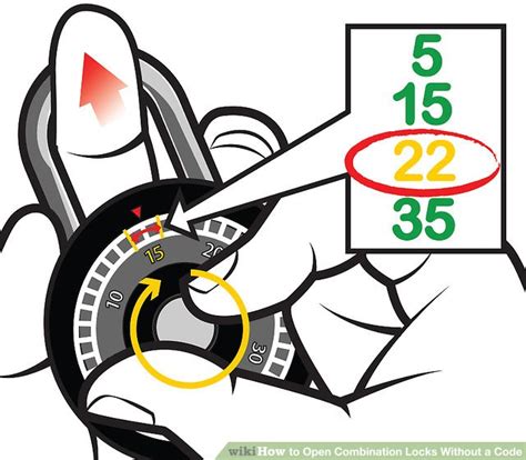 Image result for How to Open Combination Lock without Code