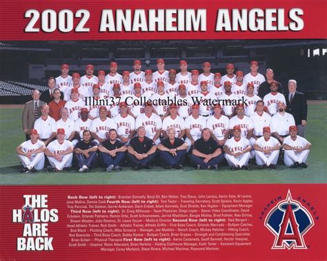 2002 ANAHEIM ANGELS WORLD SERIES CHAMPIONS BASEBALL TEAM 8X10 PHOTO | eBay