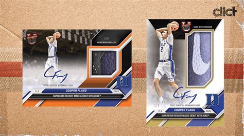 Cooper Flagg, Kon Knueppel 1-of-1 Card with Game-Worn Shoes Revealed by Topps After Epic Duel
