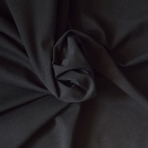Jersey Bio | coton | noir - A&A Patrons