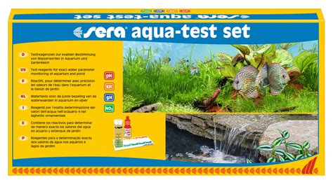Sera Aqua-Test Set | pH, KH, GH, NO2 Test Kit | 1 Count : Amazon.in ...