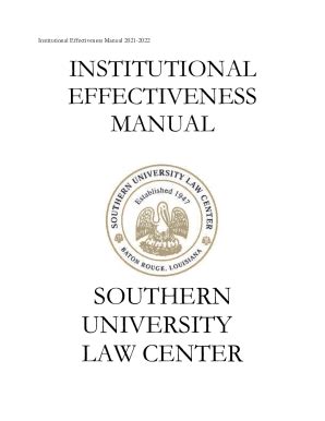 Fillable Online Institutional Effectiveness Purpose, Vision, and Values ...
