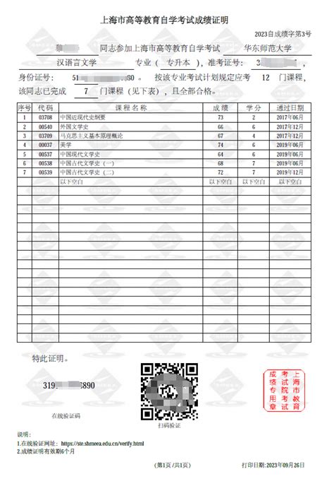 《湖南省普通高校招生考试成绩证明》下载打印和验证流程 - 教育 - 长沙社区生活