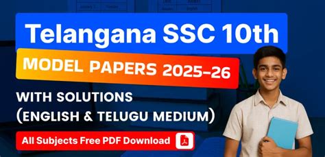 Telangana SSC Model Papers 2026 PDF Download