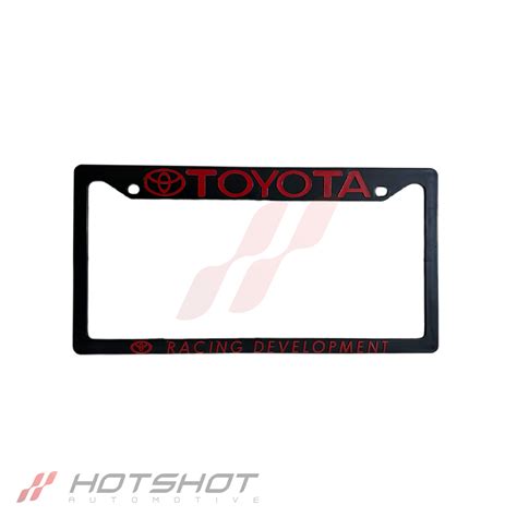 Toyota Licence Plate Frame - Hotshot Automotive