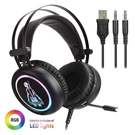 SUNSEATON Ps4 Gaming Headset Over Ear Stereo Gaming Headphones 3.5Mm ...