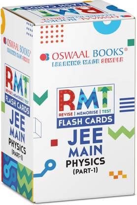 Oswaal JEE Main RMT FLASHCARDS Physics Part-1 (For 2024 Exam): Buy ...
