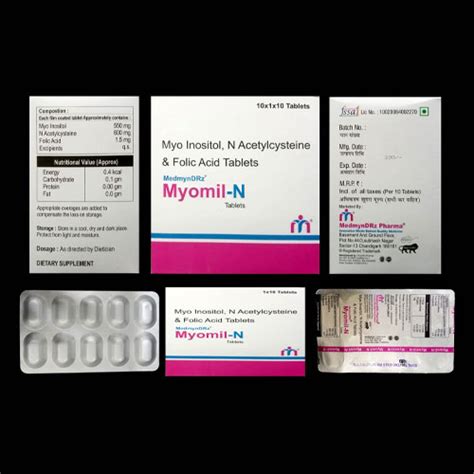 MYOMIL-N Tablets Medmyndrz Pharma