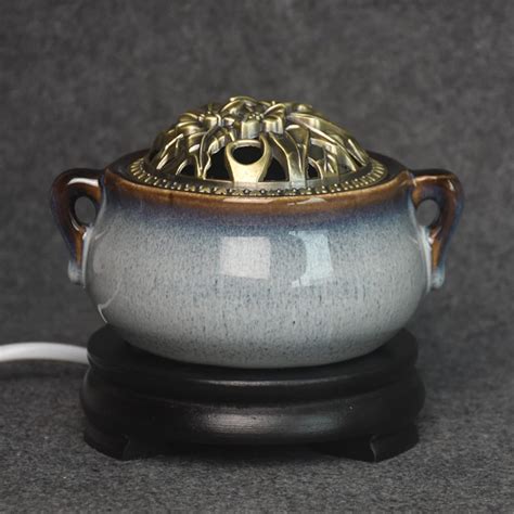 Amazon.com: Electric Incense Burner with Timer, Ceramic Censer ...