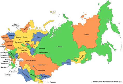 Image - Map of the Soviet Union (New Union).png | Alternative History | FANDOM powered by Wikia