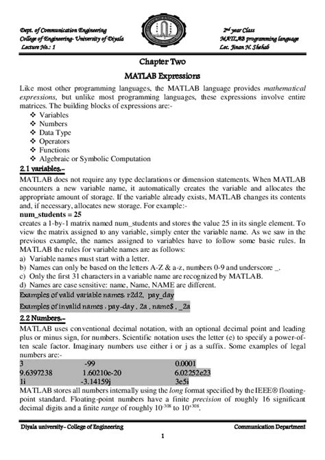 Image result for MATLAB Programming File Front Page