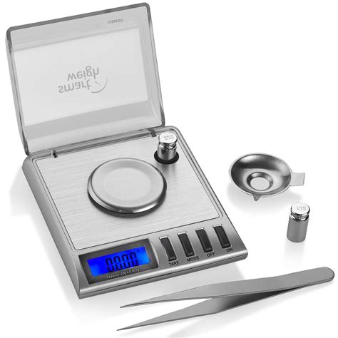 Smart Weigh GEM20 High Precision Digital Milligram Scale 20 x 0.001g ...