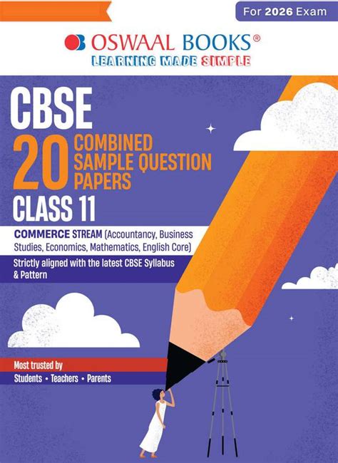 Oswaal CBSE 20 Combined Sample Question Papers class-11 Commerce stream ...