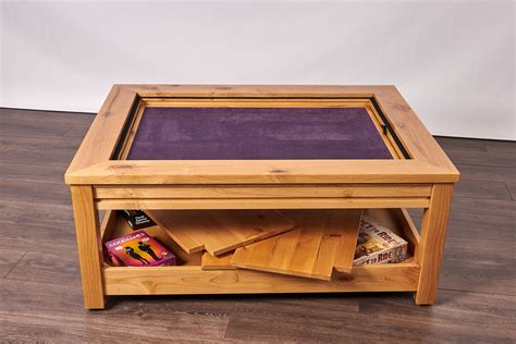 Custom Board Gaming Coffee Table | Uniquely Geek | Coffee table design ...