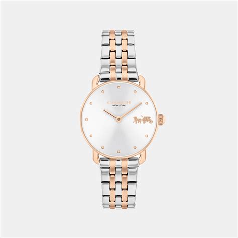 Coach Elliot Women Silver Stainless Steel Watch 14504304 – Just In Time
