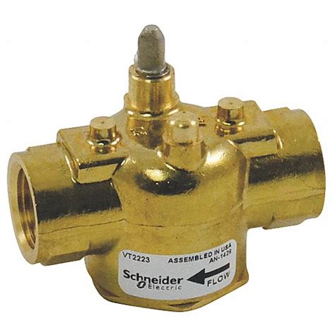 SCHNEIDER ELECTRIC, VT2223 Mfr Part #, Zone Valve - 35YK20|VT2223 ...