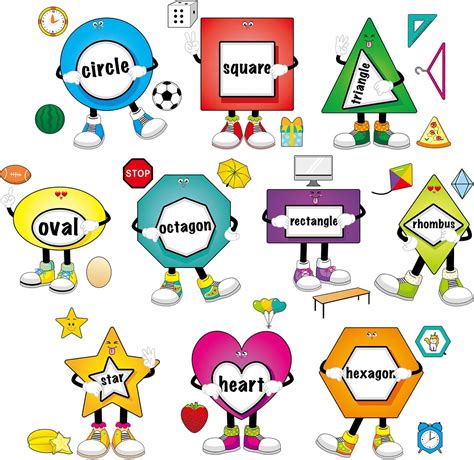 Outus Shapes Bulletin Board Set with Adhesive Dots - India | Ubuy