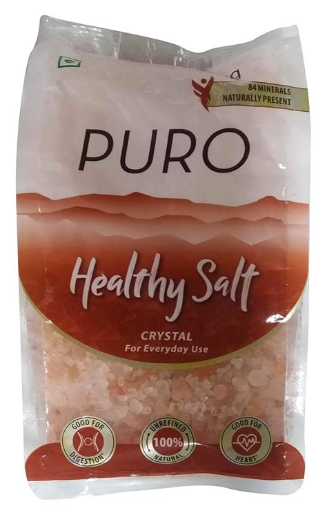 Puro Healthy Salt - Crystal, 1kg Pouch : Amazon.in: Grocery & Gourmet Foods